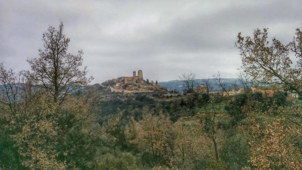 8.2.2015 Vista del poble  Lloberola -  Ramon Sunyer