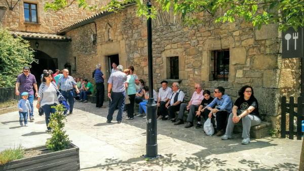 31 de Maig de 2015 al pedrís de l'hostal  Pinós -  Ramon Sunyer