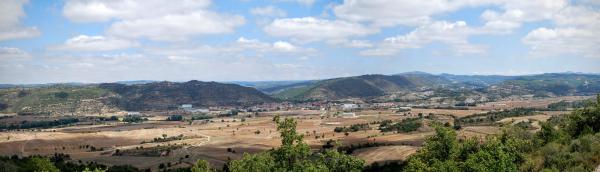 9 de Agost de 2015 Panoràmica de Torà des dels Murinyols  Torà -  Ramon Sunyer