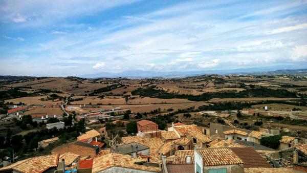 15 de Agost de 2015 vista des de la torre del Moro  Ivorra -  Ramon Sunyer