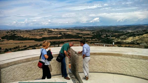 15 de Agost de 2015 mirador de la torre  Ivorra -  Ramon Sunyer