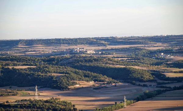 21 de Agost de 2015 Vista des de l'Aguda  Ivorra -  Ramon Sunyer