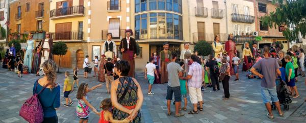 29 de Agost de 2015 2a trobada de Gegants  Torà -  Ramon Sunyer