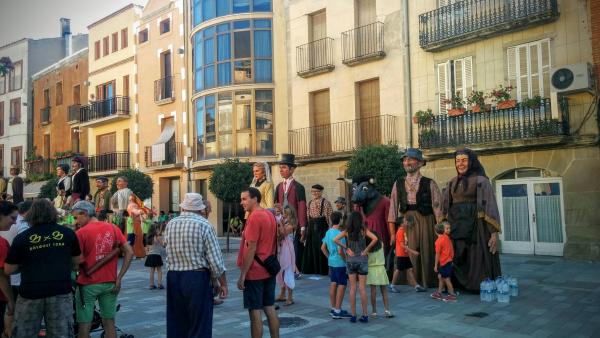 29 de Agost de 2015 2a trobada de Gegants  Torà -  Ramon Sunyer