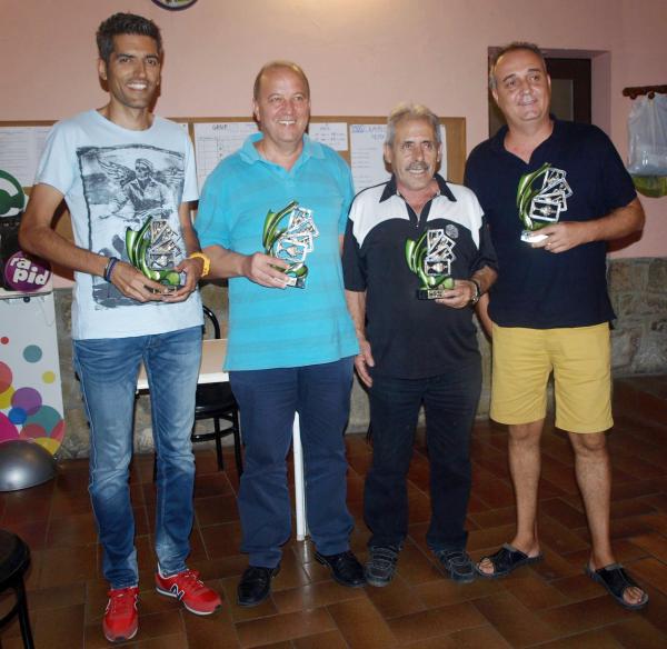 28.8.2015 Campions i finalistes XXXV camponat botifarra  Torà -  Ramon Sunyer