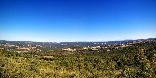 11 de Octubre de 2015 paisatge mirant al nord  Sant Serni -  Ramon Sunyer