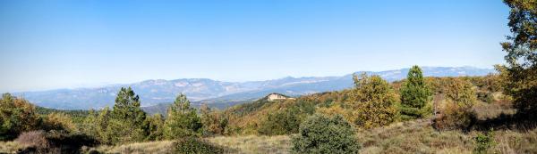 8 de Novembre de 2015 Vista de les serres d'Aubenç i del Turp  Pinell -  Ramon Sunyer