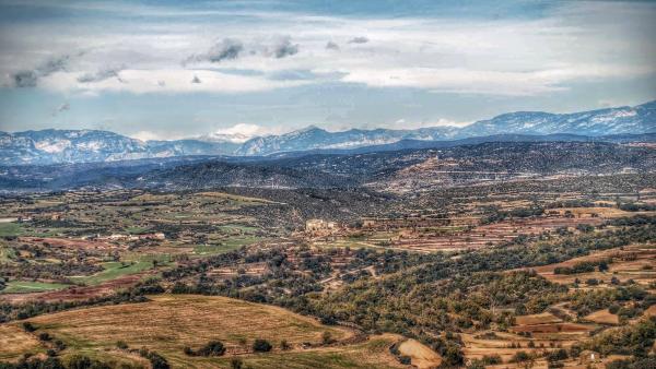 22 de Novembre de 2015 Vista de Grasnollers i Ribelles des de Palou  Ribelles -  Ramon Sunyer