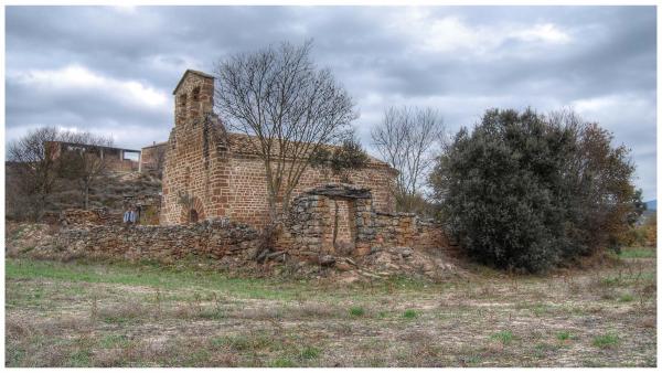 7 de Desembre de 2015 Ermita Santa Maria de les Omedes  Vilanova de l'Aguda -  Ramon Sunyer