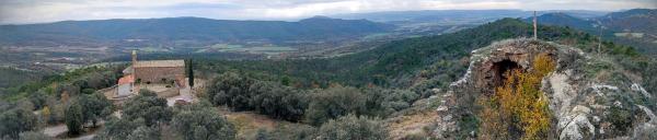 7 de Desembre de 2015 Sant Miquel i castell de Valldàries  Vilanova de l'Aguda -  Ramon Sunyer