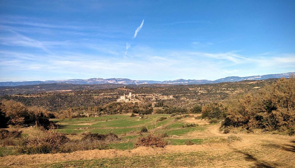27.12.2015 Vista del poble  Lloberola -  Ramon Sunyer