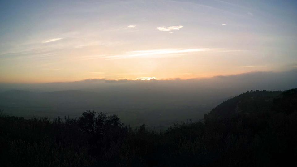 30 de Desembre de 2015 posta de sol  L'Aguda -  Ramon Sunyer