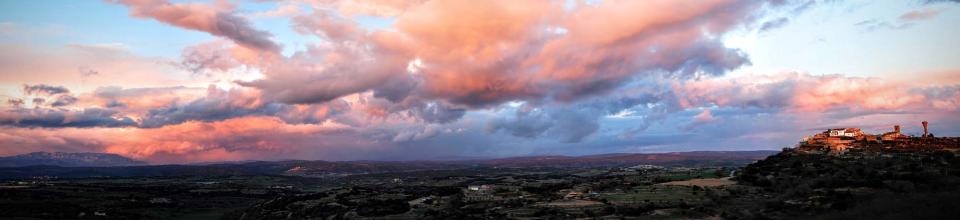 5 de Gener de 2016 posta de sol  Palou -  Ramon Sunyer