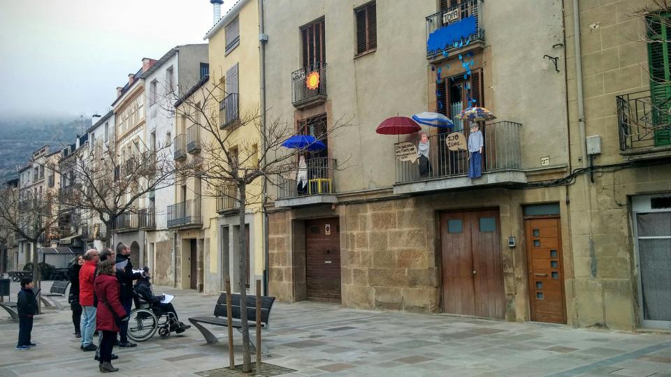 30.1.2016 Guarniment de balcons  Torà -  Ramon Sunyer