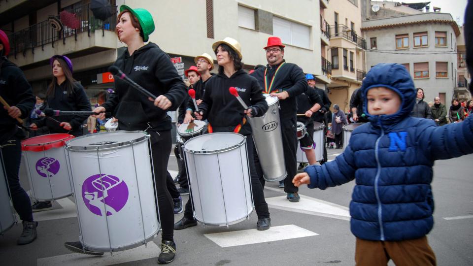 30.1.2016 Rua infantil amb Batucada Shangó  Torà -  Ramon Sunyer