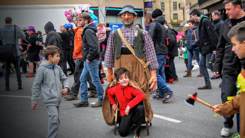 30 de Gener de 2016 Rua infantil amb Batucada Shangó  Torà -  Ramon Sunyer