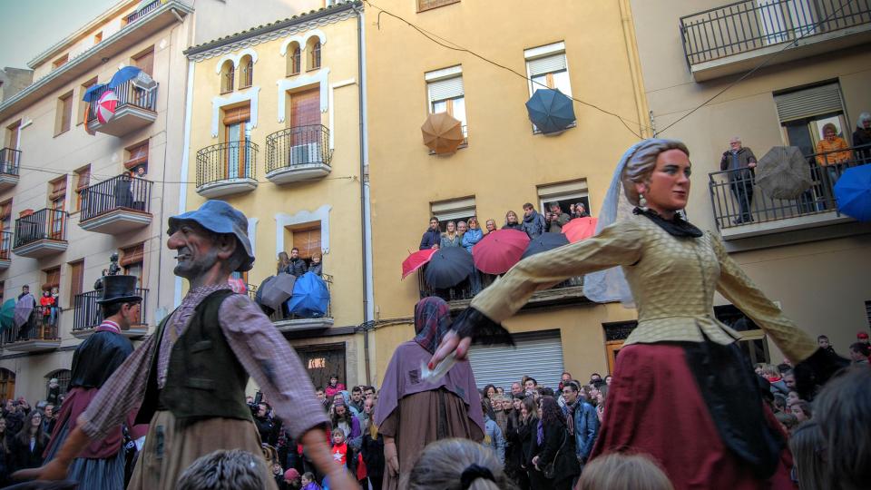 30 de Gener de 2016 ball dels gegants  Torà -  Ramon Sunyer