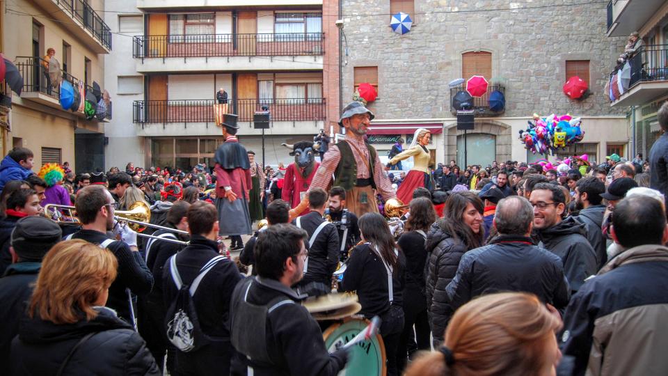 30 de Gener de 2016 ball dels gegants  Torà -  Ramon Sunyer