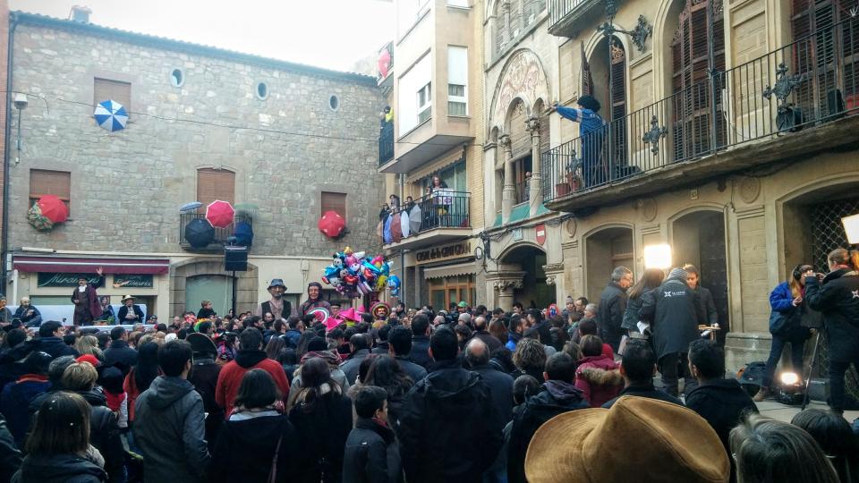 30 de Gener de 2016 escena del pregó  Torà -  Ramon Sunyer