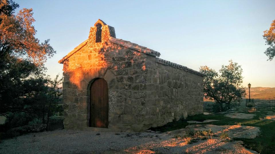 13.8.2015 Capella de Sant Pere del Soler Romànic Segle XII-XVII  Puigredon -  Ramon Sunyer