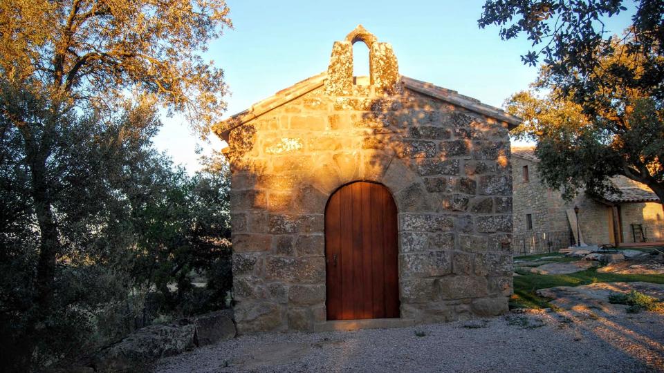 13 de Agost de 2015 Capella de Sant Pere del Soler Romànic Segle XII-XVII  Fontanet -  Ramon Sunyer