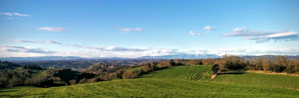 3 de Març de 2016 paisatge  Calonge de Segarra -  Ramon Sunyer