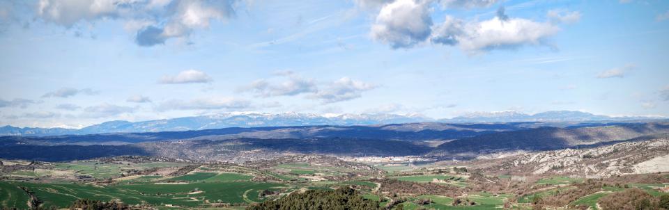 5 de Març de 2016 vista des de Vicfred  Torà -  Ramon Sunyer