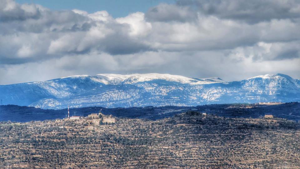 6 de Març de 2016 Amb el Port del Comte de fons  L'Aguda -  Ramon Sunyer