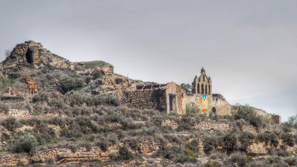 Castillo de  Sanaüja - Autor Ramon Sunyer (2016)