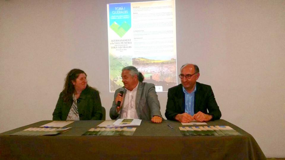 29 de Juny de 2016 signatura de l'agermanament  Vall de Núria -  Jan Closa