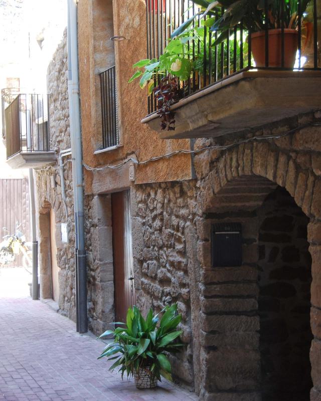 Vila vella portals i carrers - Autor Ramon Sunyer (2016)