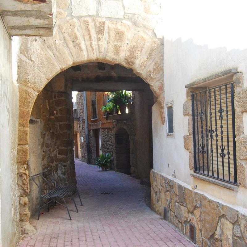 Vila vella portals i carrers - Autor Ramon Sunyer (2016)
