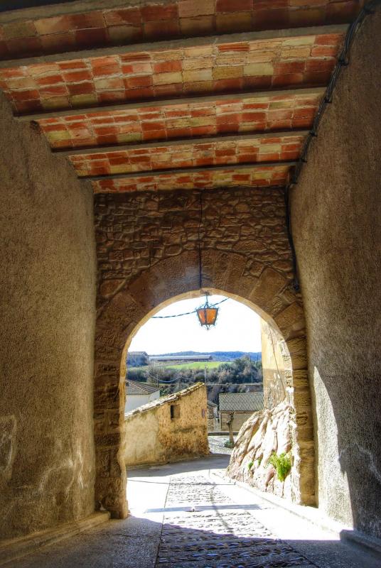 22 de Febrer de 2015 portal  Vilanova de l'Aguda -  Ramon Sunyer