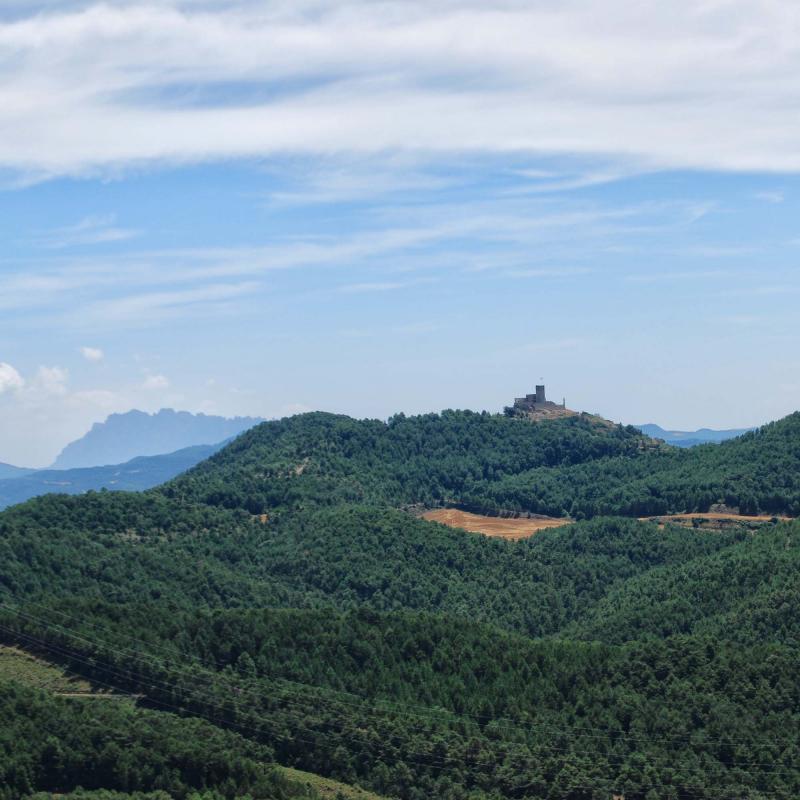 26 de Juliol de 2015 castell  Boixadors -  Ramon Sunyer