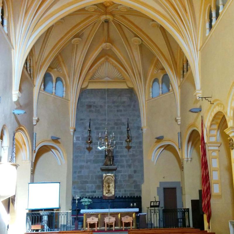 Iglesia de  Sant Gil - Autor Ramon Sunyer (2016)