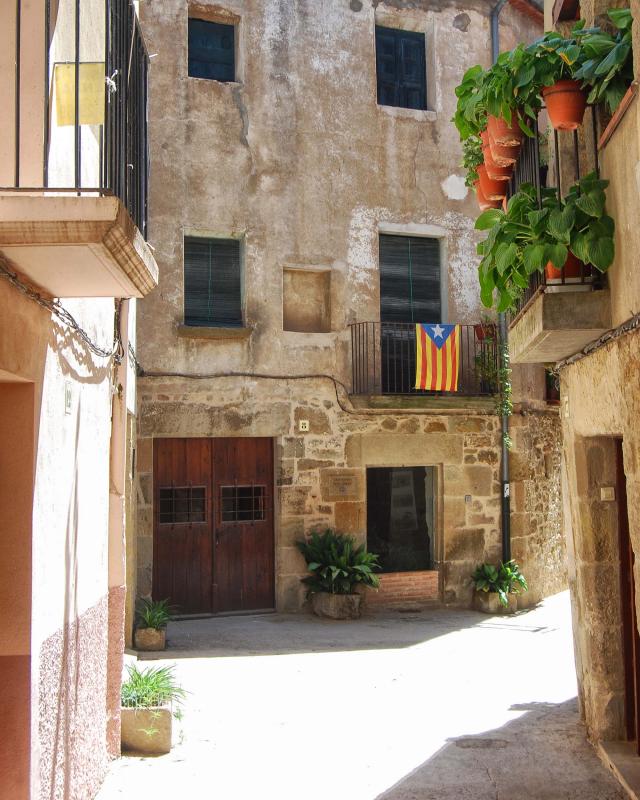 12 de Agost de 2016 carrer Baix  Torà -  Ramon Sunyer