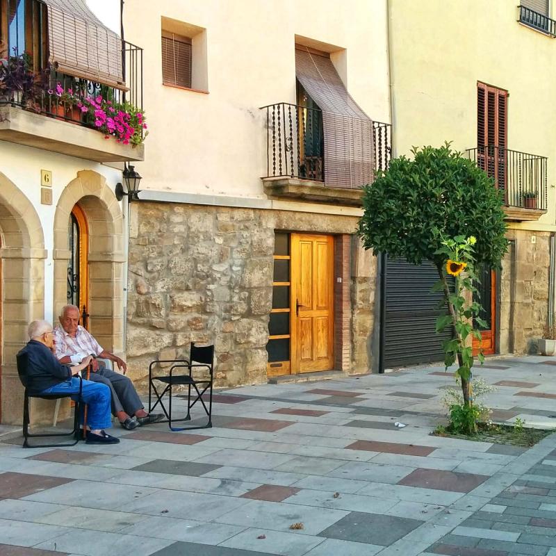 12 de Agost de 2016 fent-la petar  Torà -  Ramon Sunyer