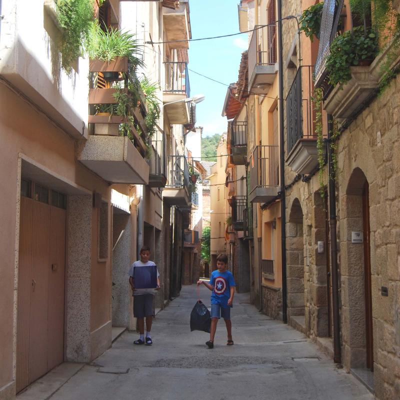 16 de Agost de 2016 Carrer dels escots  Sanaüja -  Ramon Sunyer