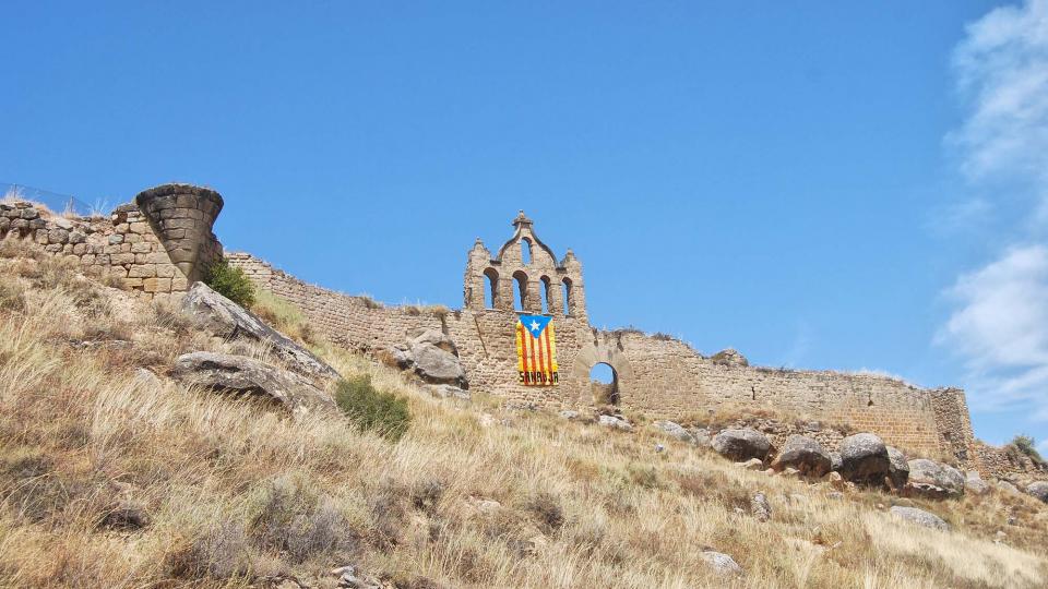 16 de Agost de 2016 el castell  Sanaüja -  Ramon Sunyer