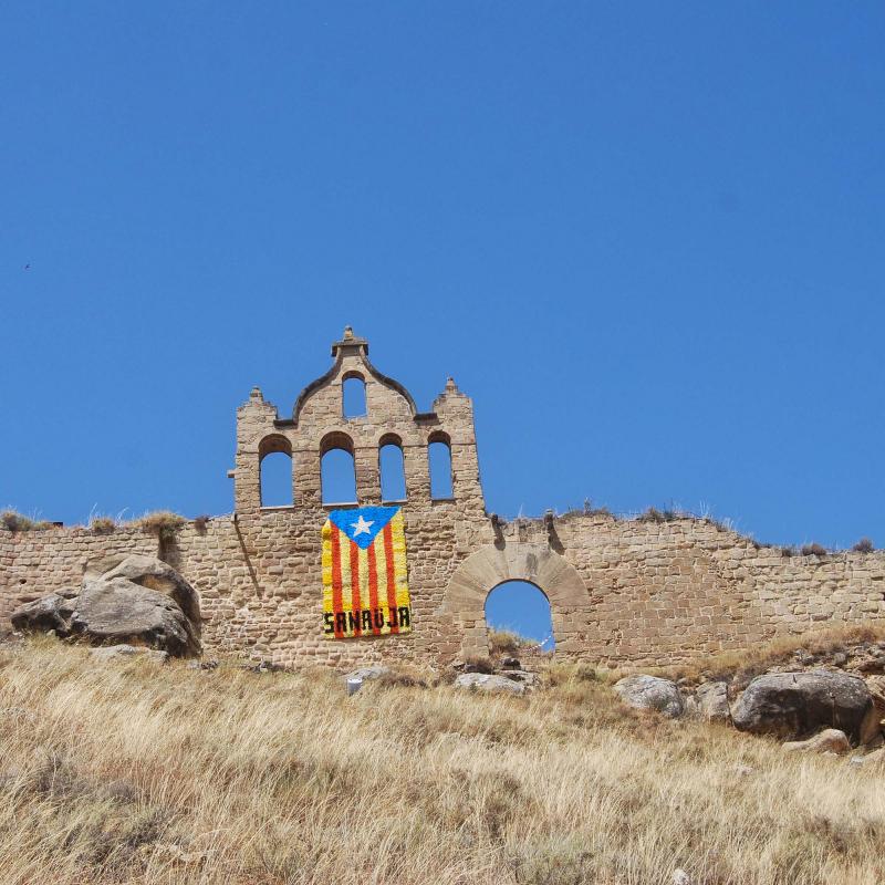 16.8.2016 el castell  Sanaüja -  Ramon Sunyer