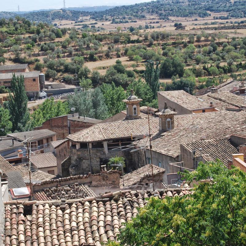 16 de Agost de 2016 vista des del castell  Sanaüja -  Ramon Sunyer