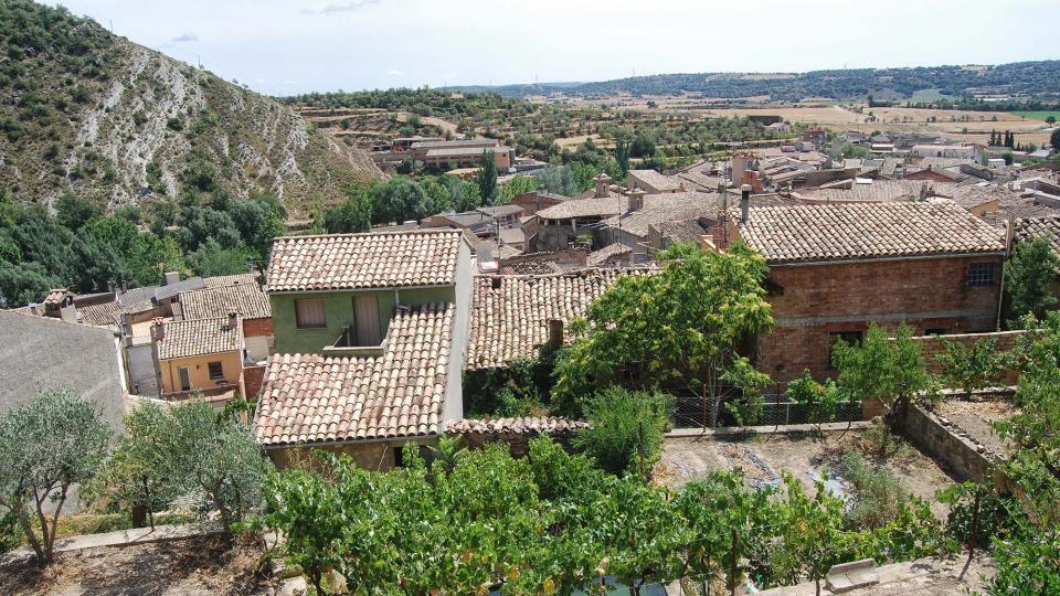 16.8.2016 vista des del castell  Sanaüja -  Ramon Sunyer