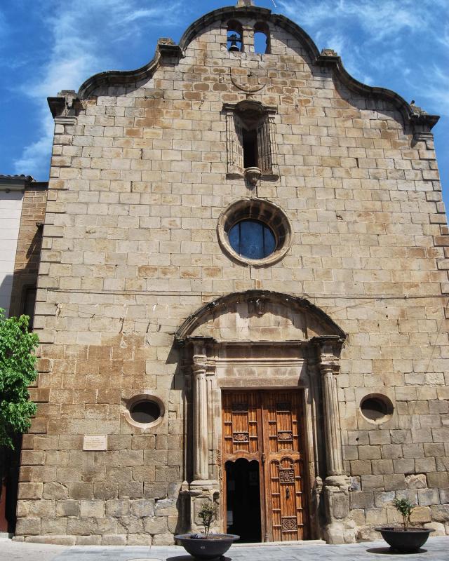 16.8.2016 Església Santa Maria de la Plaça  Sanaüja -  Ramon Sunyer