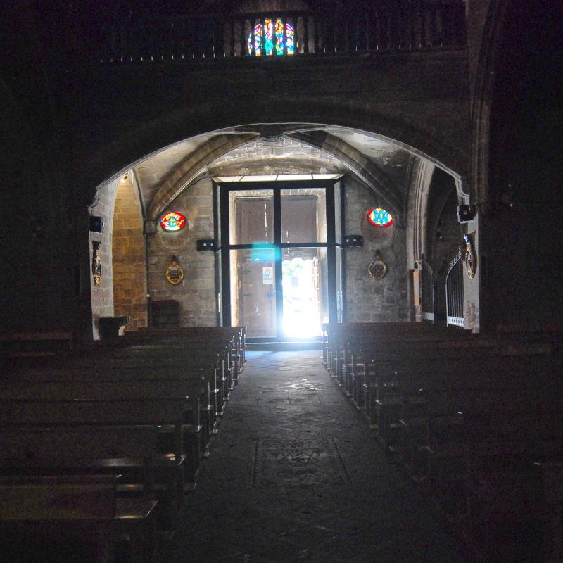 16.8.2016 Església Santa Maria de la Plaça  Sanaüja -  Ramon Sunyer