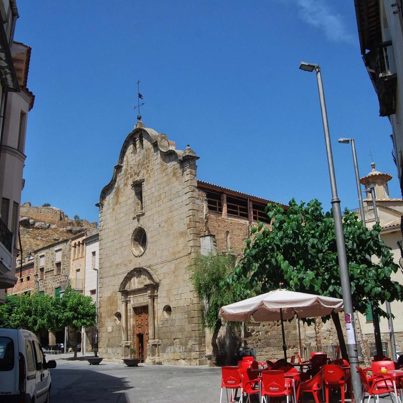 16.8.2016 Església Santa Maria de la Plaça  Sanaüja -  Ramon Sunyer