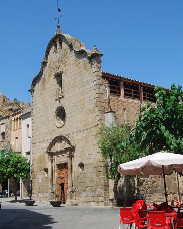 16.8.2016 Església Santa Maria de la Plaça  Sanaüja -  Ramon Sunyer