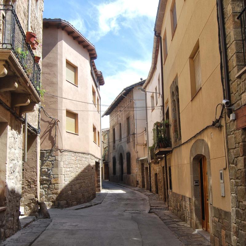 16.8.2016 Carrer del Bassal  Sanaüja -  Ramon Sunyer