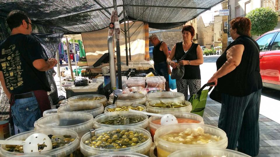 19 de Agost de 2016 mercat  Torà -  Ramon Sunyer