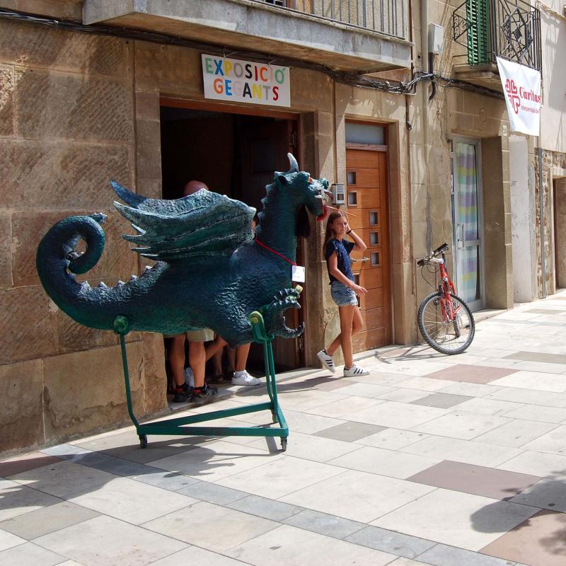 1 de Setembre de 2016 Exposició gegants  Torà -  Ramon Sunyer