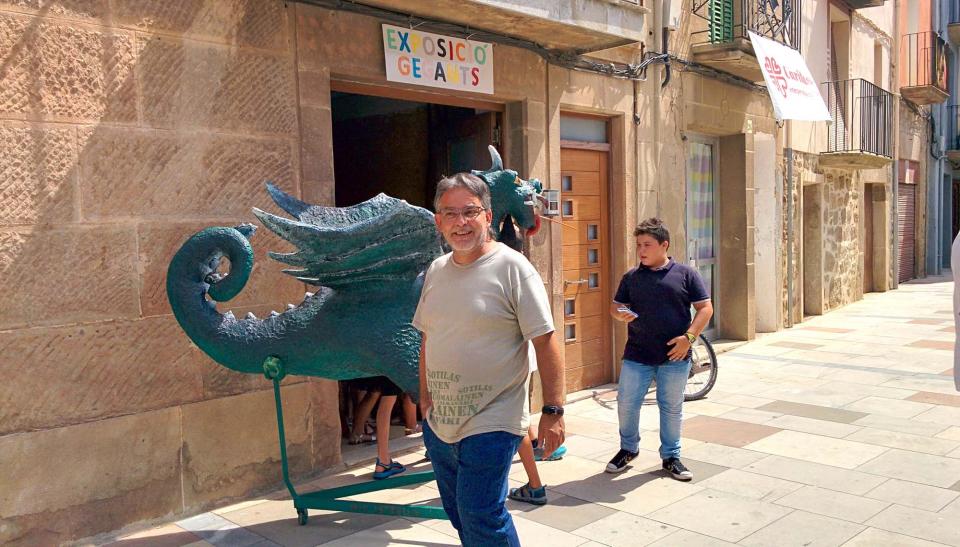 1 de Setembre de 2016 Exposició gegants  Torà -  Ramon Sunyer